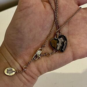 RARE Vintage Juicy Couture Golden Sagittarius Heart Choose Juicy Charm